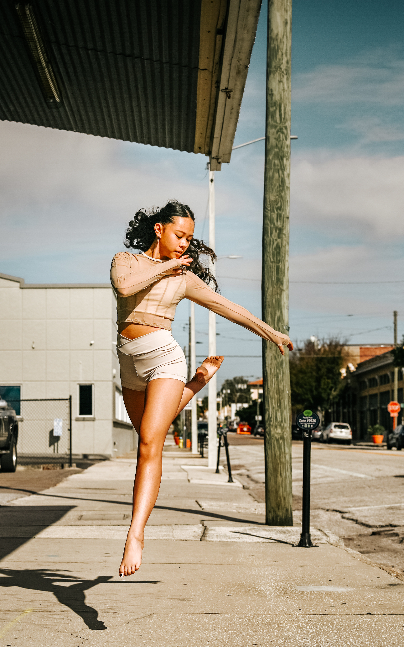 Arianna Luong performing in the CLI Conservatory music video "Switch"